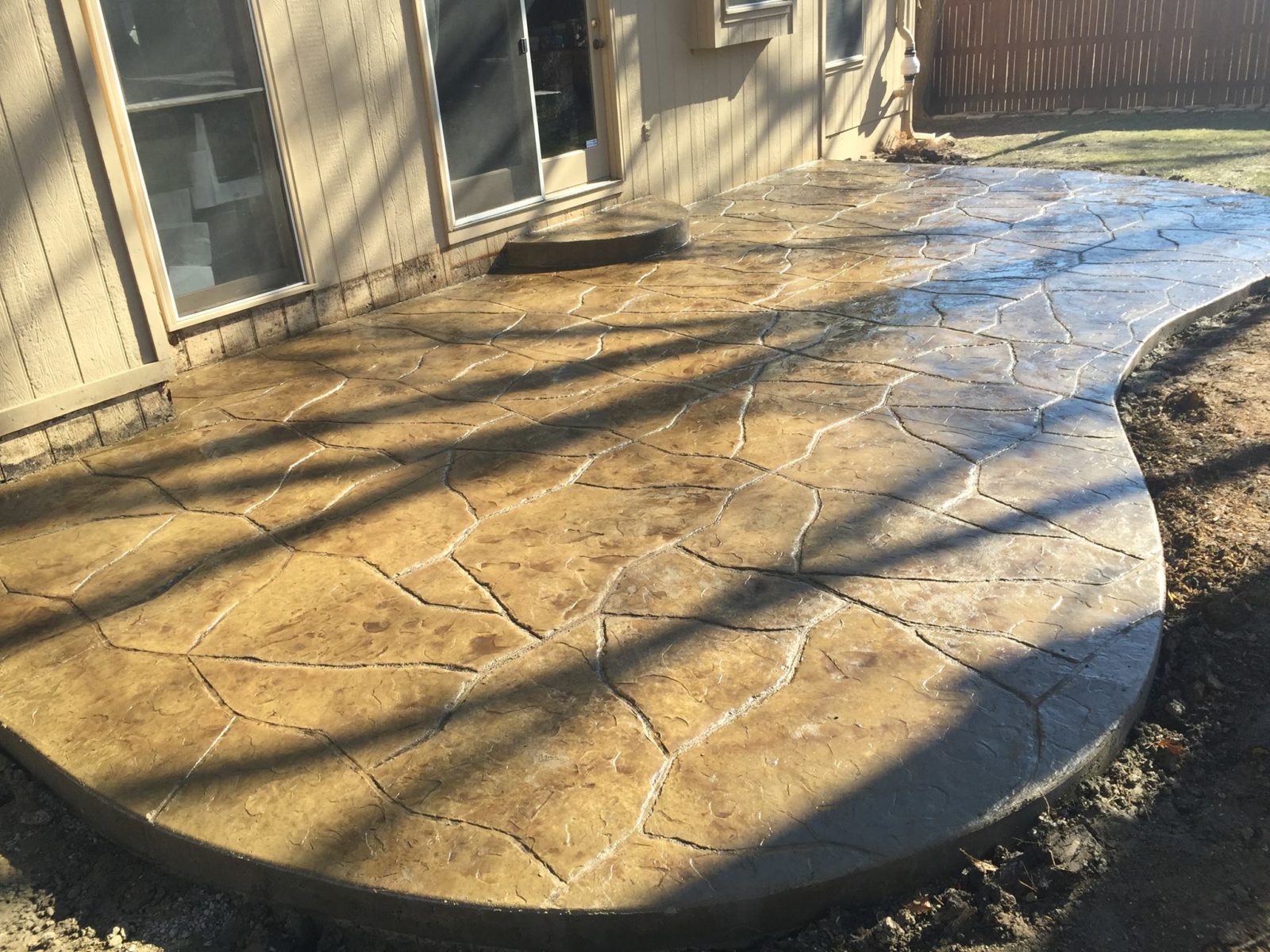 Stamped Concrete Patios in Kansas City Johnson Concrete
