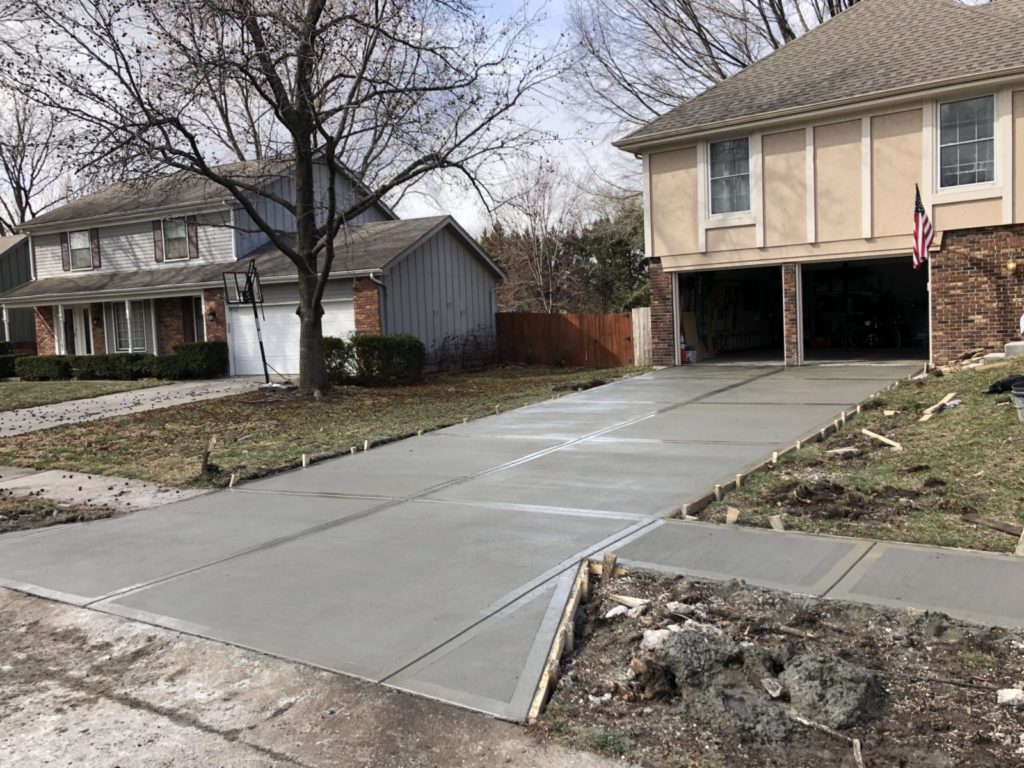 The Concrete Driveway Installation Process - Johnson Concrete