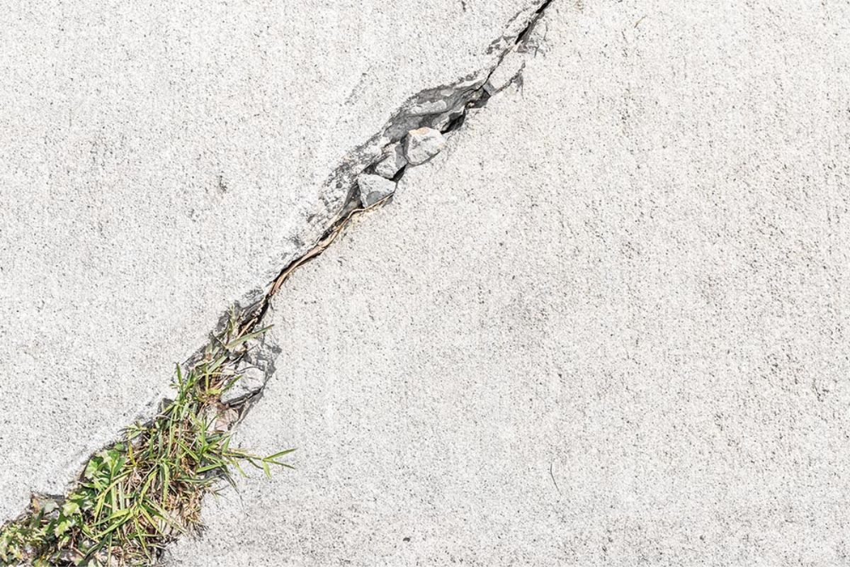 Concrete Sidewalk Cracks