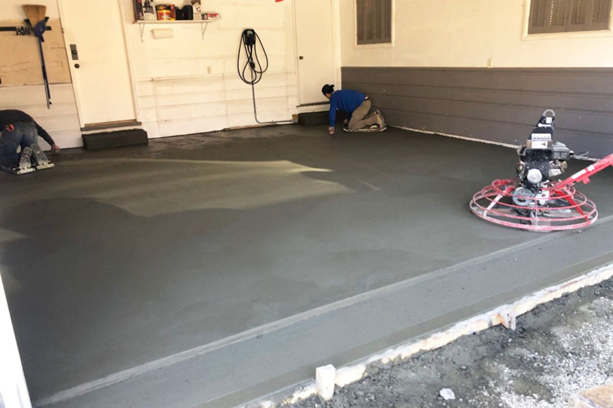 garage floor installer