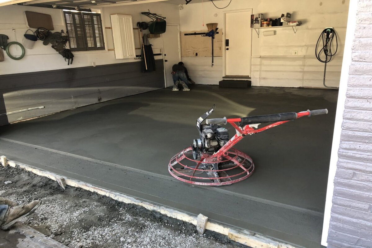 garage floor